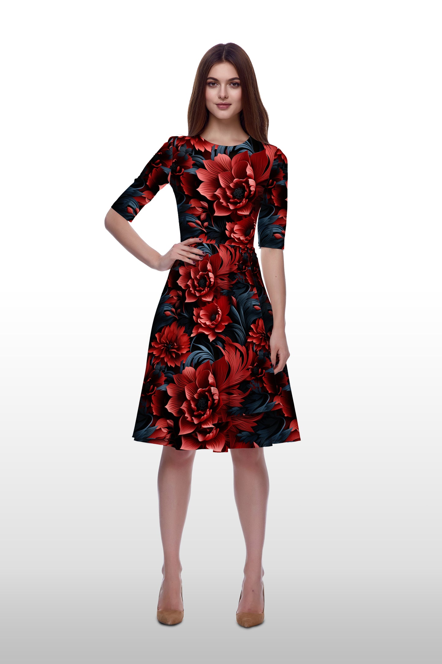 Glamorous Red and Black