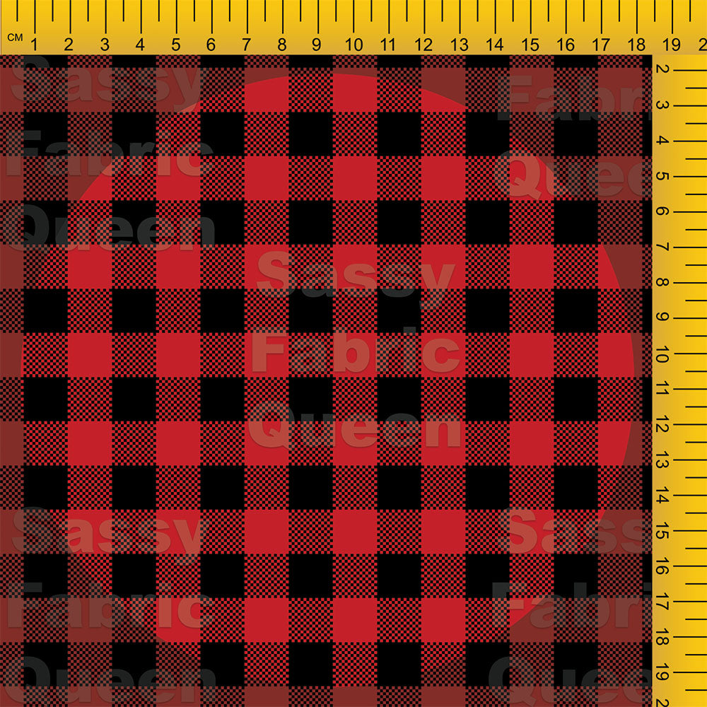 Redplaid - Black, med