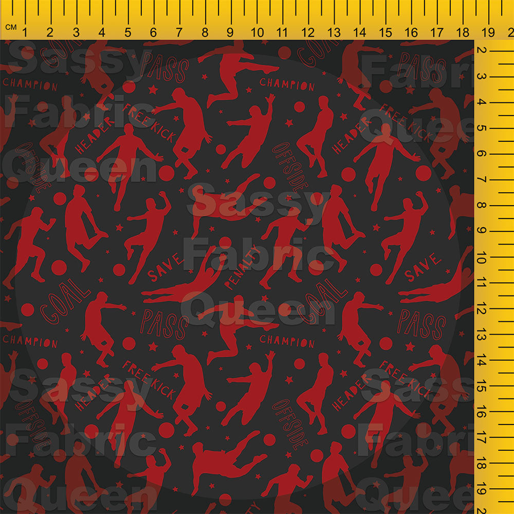 SoccerRed RedGrey