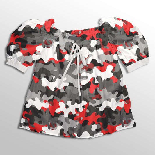 Camo, RedWhiteGrey