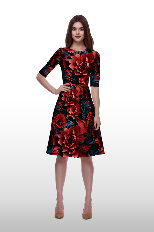 Glamorous Red and Black