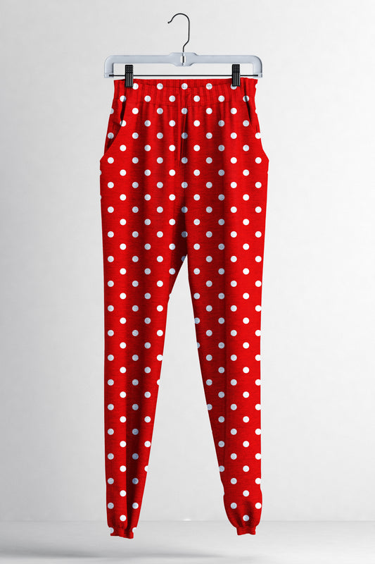 PolkaDots - Red and White