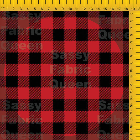 Redplaid - Black, large
