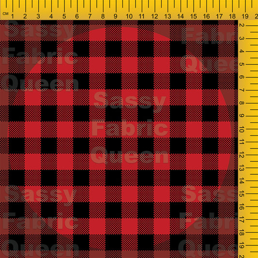 Redplaid - Black, med