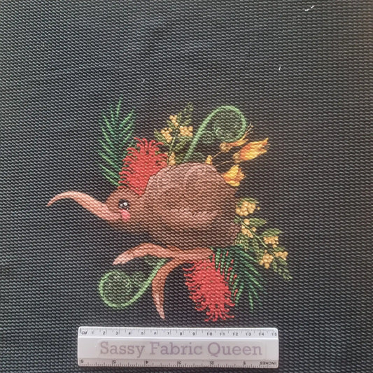 Kiwi no words 37cmx50cm Panel - Bullet