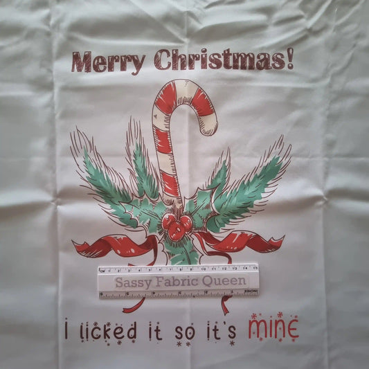 I licked it 50x50 Panel - PUL