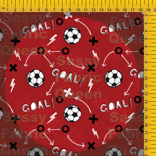 SoccerRed Goal, Red