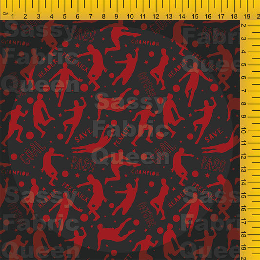 SoccerRed RedGrey