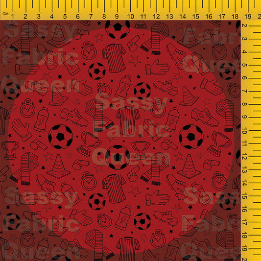 SoccerRed medley RedBlack