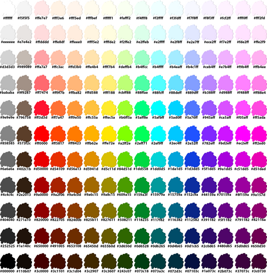 .Solid Colours - Printed