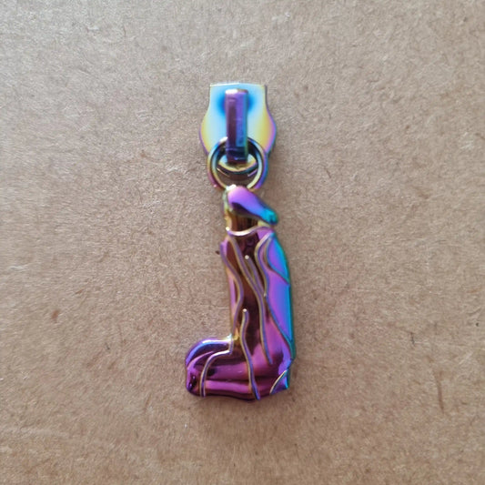 Zipper Pulls #5 - Rainbow Penis